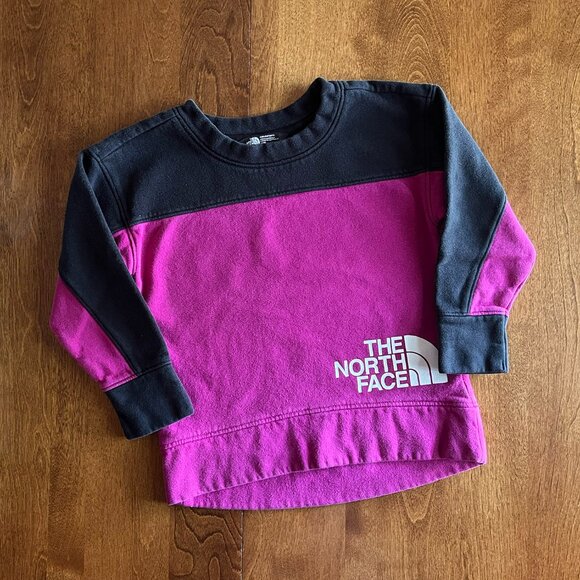 The North Face colorblock top 4T - Picture 1 of 6